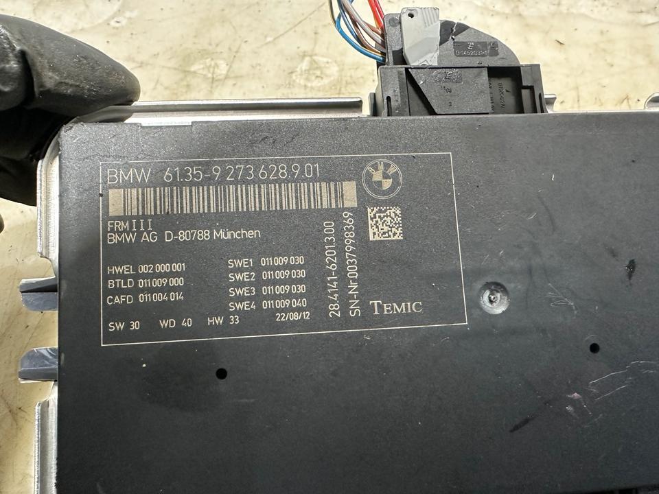 BMW 5er F10 F11 Fussraummodul Steuergerät Lichtkontroll 9273628 – Bild 3