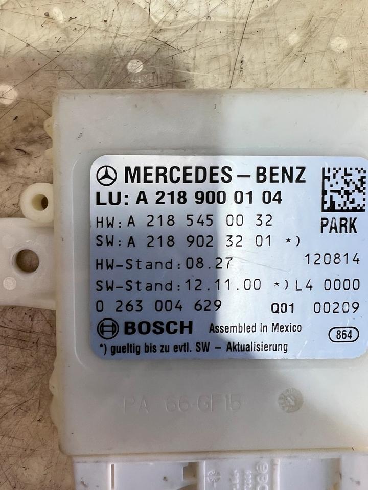 Mercedes W218 Parktronic PDC Einparkhilfe Steuergerät A2189000104 – Bild 3