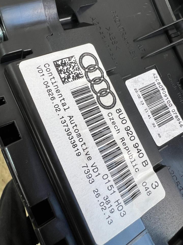 Audi Q3 8U Tacho Tachometer Kombiinstrument 8U0920940B – Bild 6