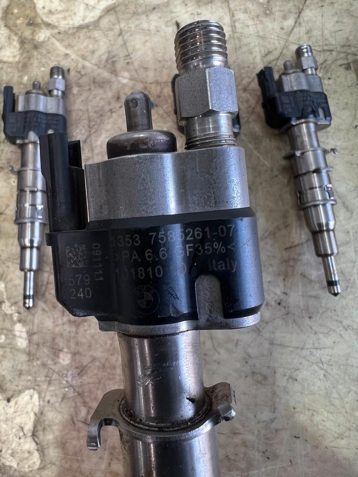 BMW 6er 7er F06 F12 F13 F01 N63 Einspritzdüse Injektoren 7585261 – Bild 6