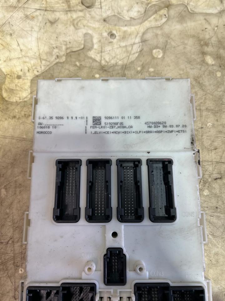 BMW 3er F30 F31 Komfortsteuergerät Bordnetzsteuergerät 9286111 – Bild 3