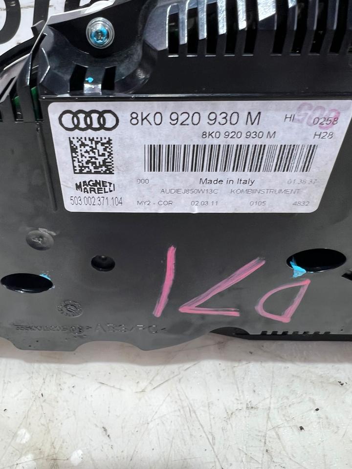 Audi A4 B8 8K Tacho Tachometer Kombiinstrument 8K0920930M – Bild 6