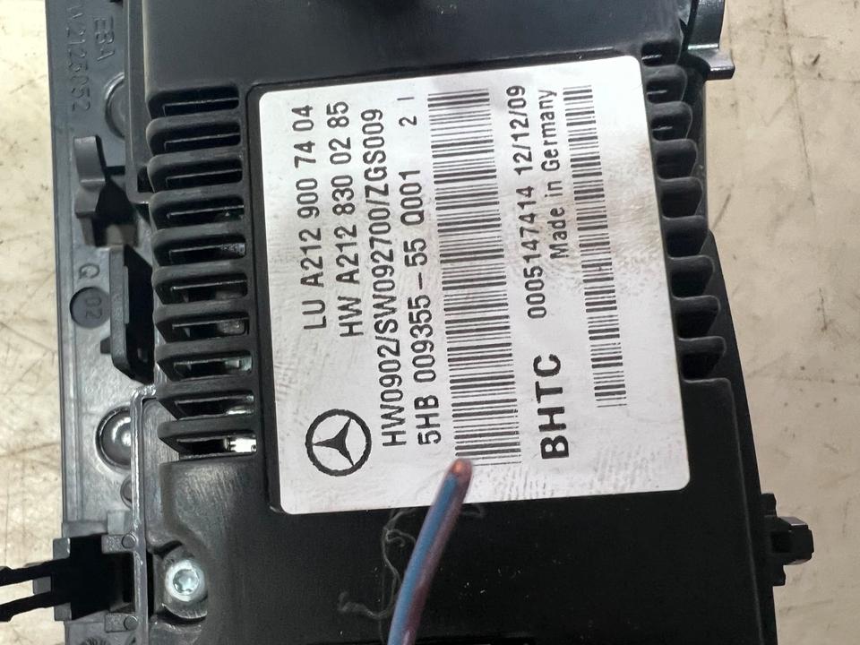 Mercedes E-Klasse W212 Klimabedienteil A2129007404 – Bild 5