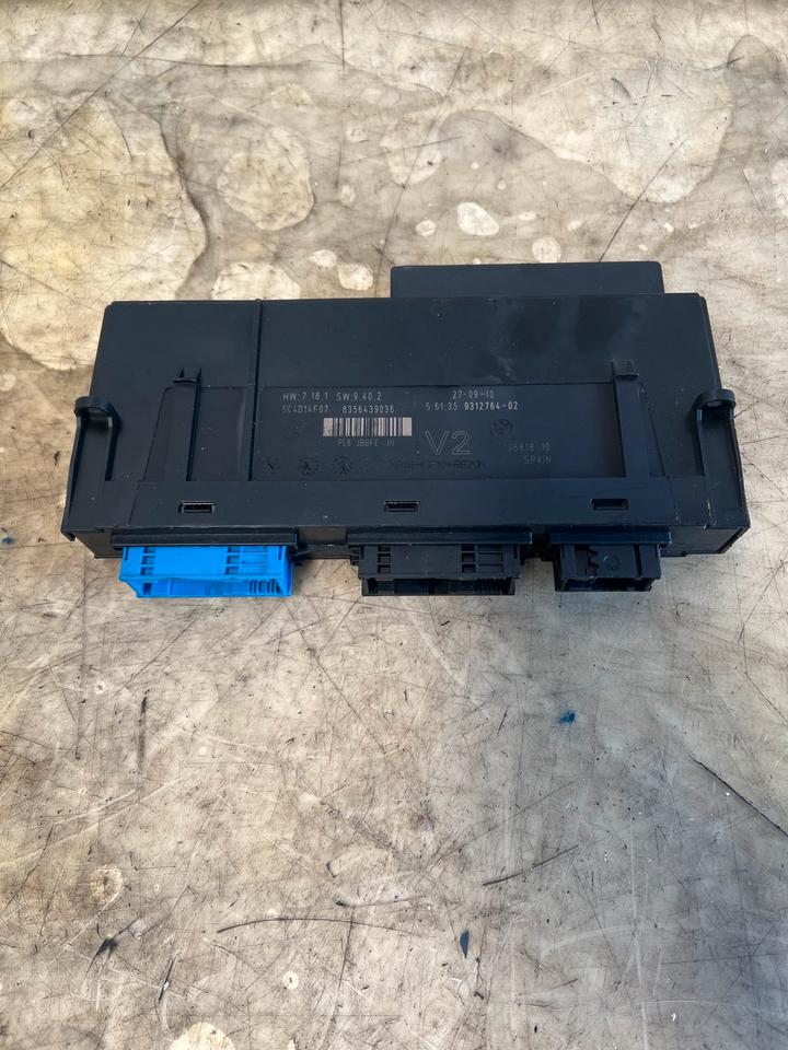 BMW 5er F10 F11 Komfortsteuergerät Bordnetzsteuergerät 9312764 – Bild 2