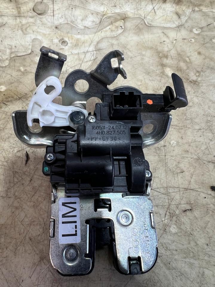 Audi A8 A6 4G 4H Heckklappenschloss Schloss Hinten 4H0827505 – Bild 2
