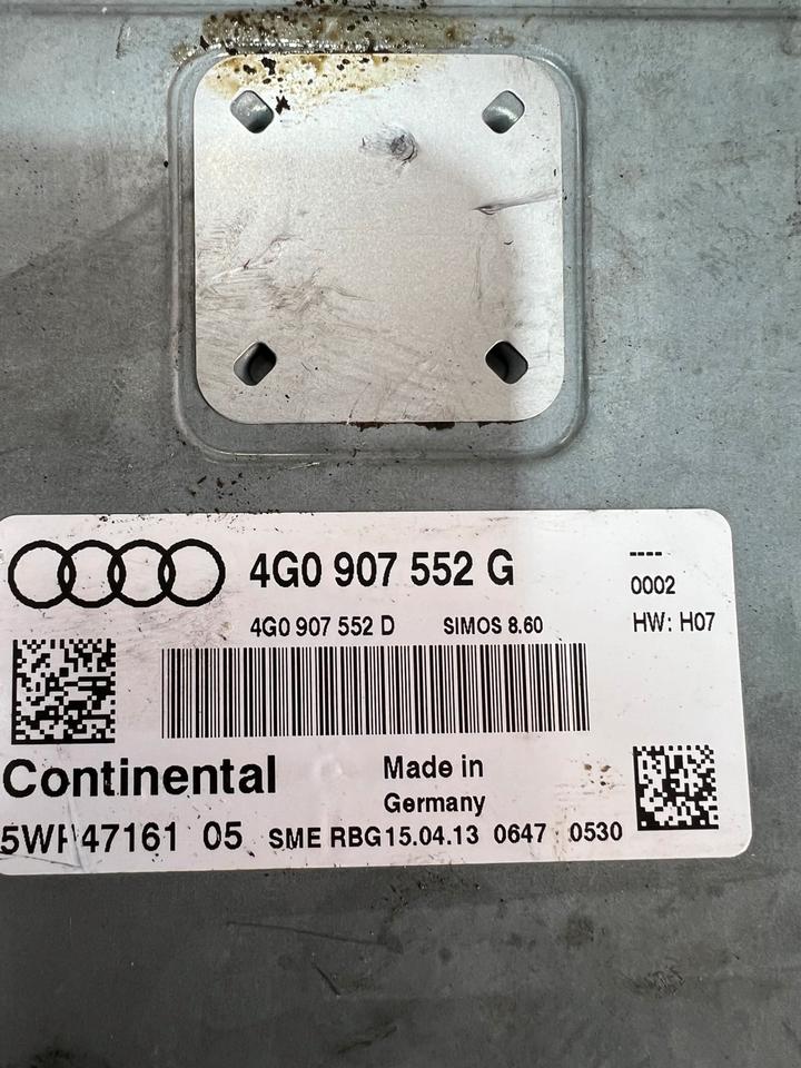 Audi A6 4G C7 2.8 FSI Motorsteuergerät Steuergerät 4G0907552G – Bild 3