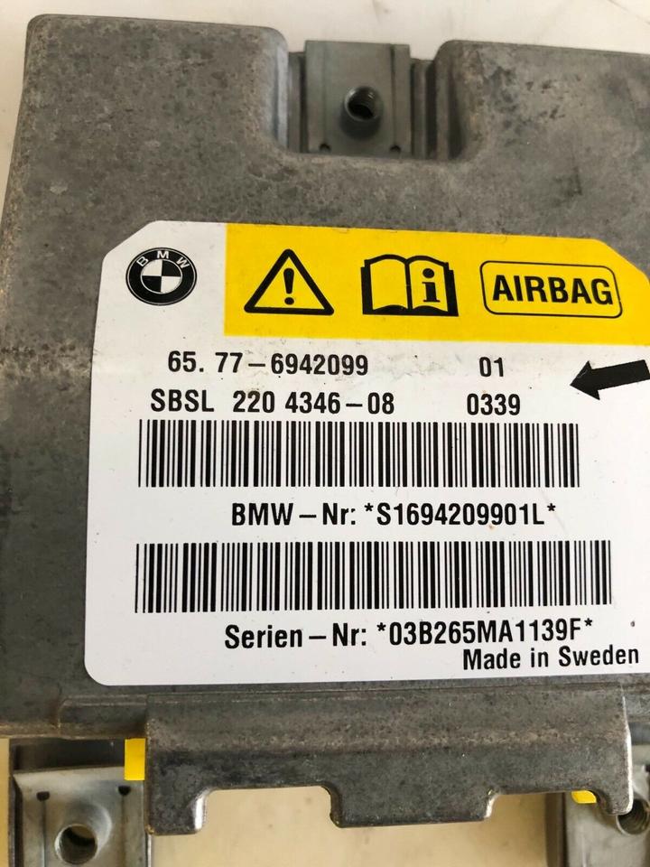 BMW 5et E60 E61 Airbag Steuergerät 6942099 – Bild 3