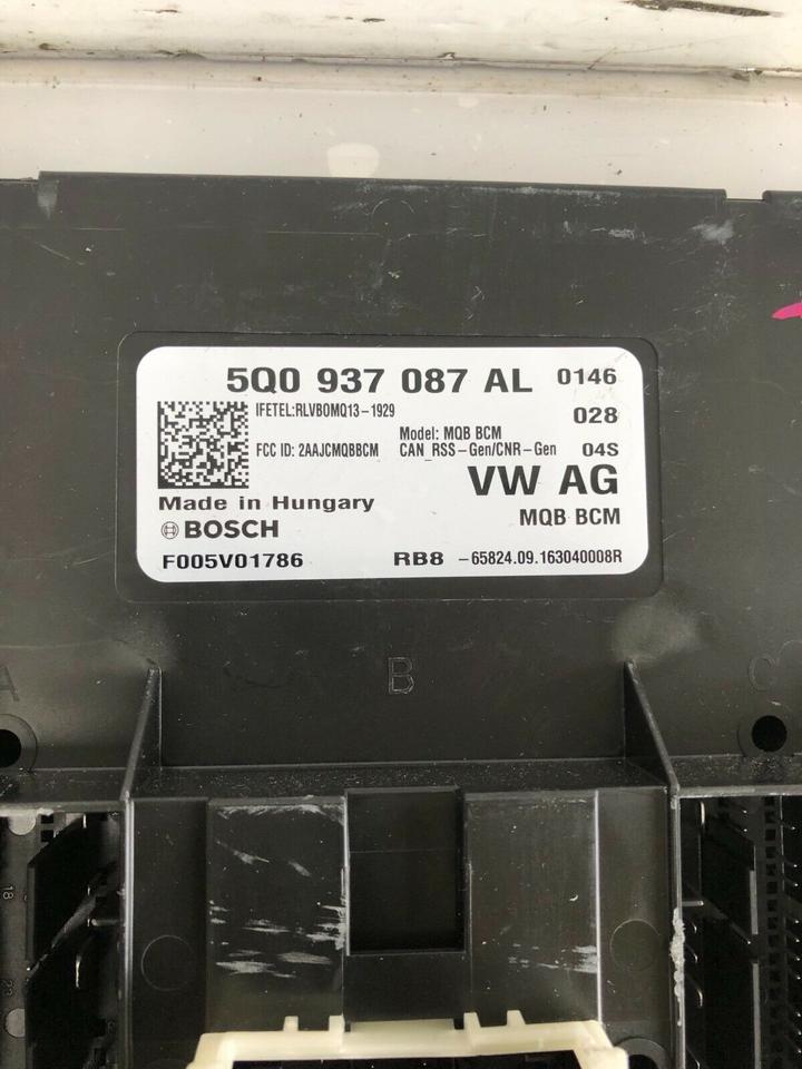 VW Golf 7 VII Passat B8 3G Bordnetzsteuergerät 5G0937087AL – Bild 3