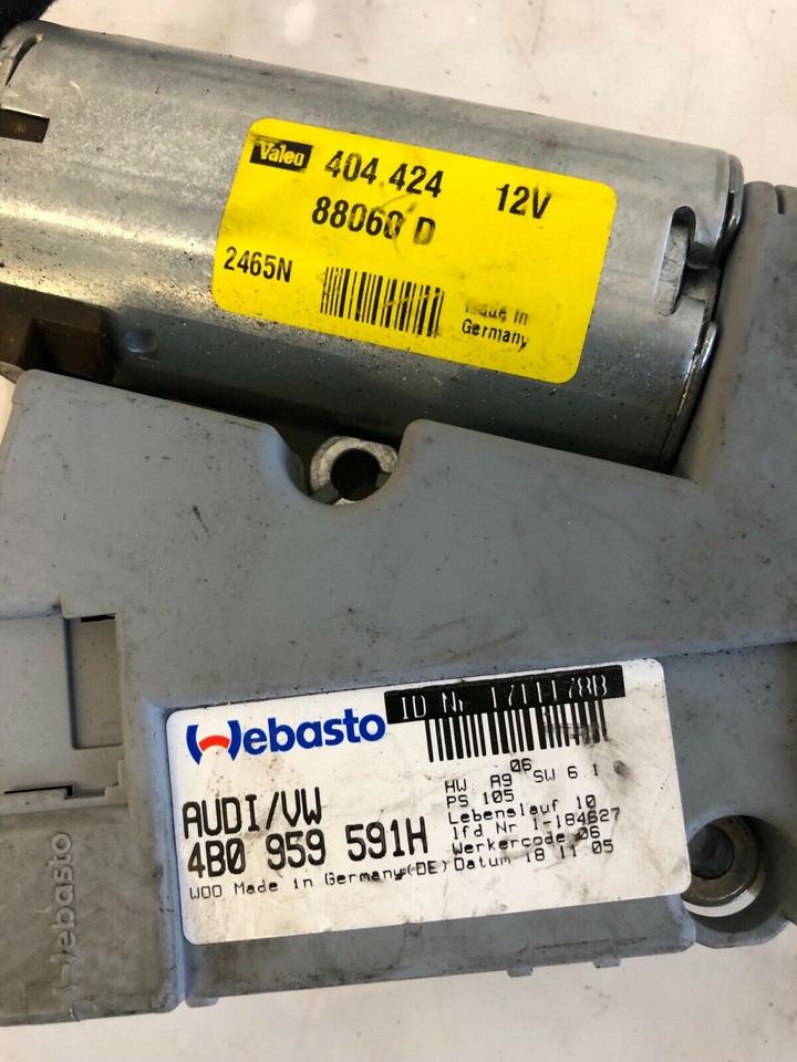 Audi A6 4F C6 Schiebedach Motor 4B0959591H – Bild 4