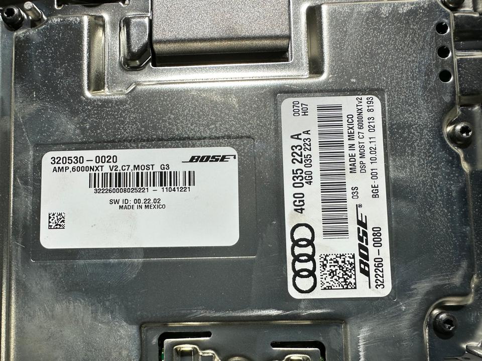 Audi A6 4G Bose Verstärker Soundsystem 4G0035223A – Bild 8