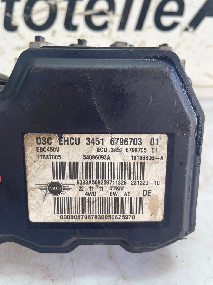Mini Countryman R60 ABS Block Hydraulikpumpe Steuergerät 6796703 – Bild 3