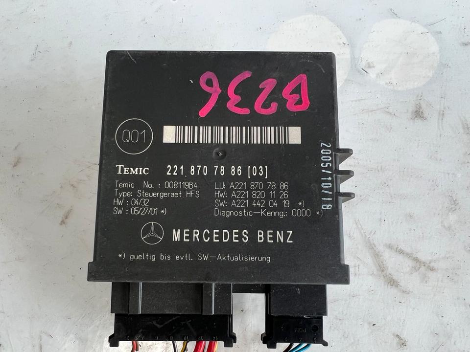 Mercedes W221 Steuergerät W2218707886 – Bild 3