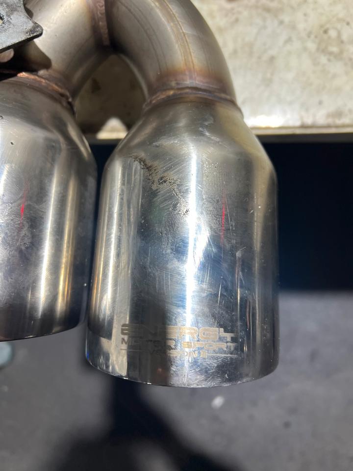 BMW 5er E60 E61 Auspuff Sportauspuff Endschalldämpfer – Bild 4