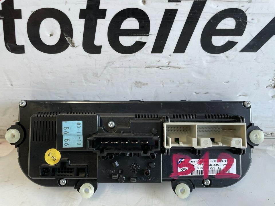 VW Golf Tiguan Touran Sharan 7N Klimabedienteil Klima 7N0907426 – Bild 5