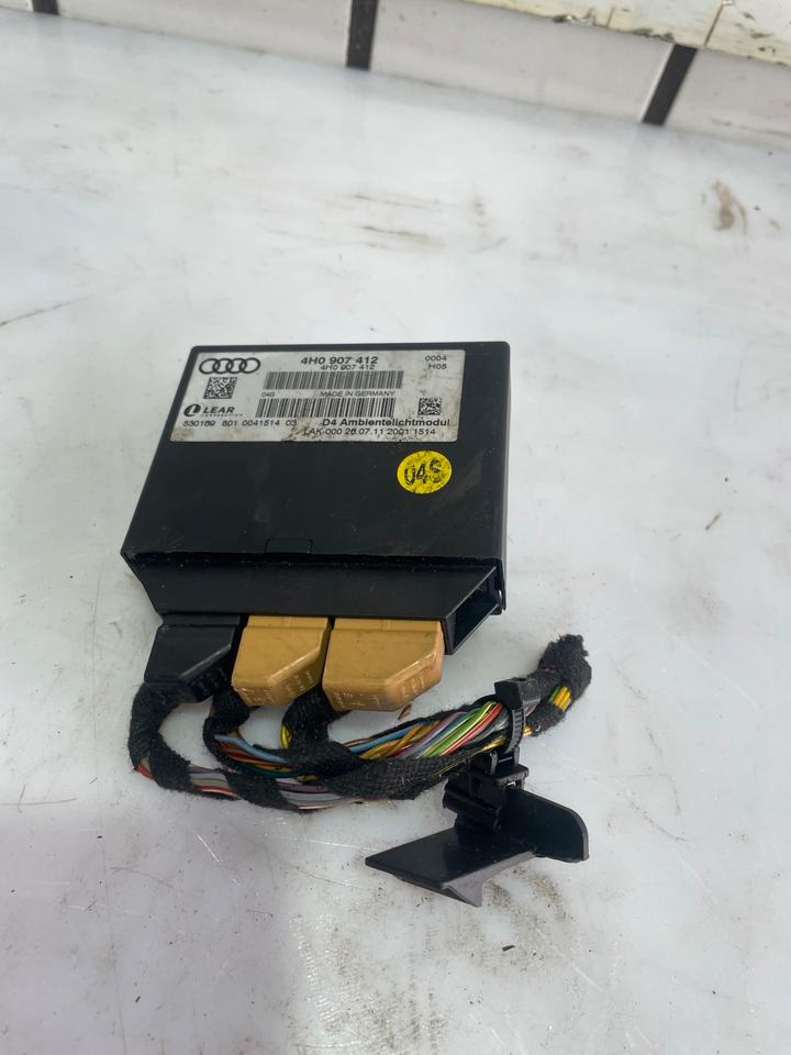 Audi A8 4H Beleuchtung Steuergerät Modul 4H0907412 – Bild 2