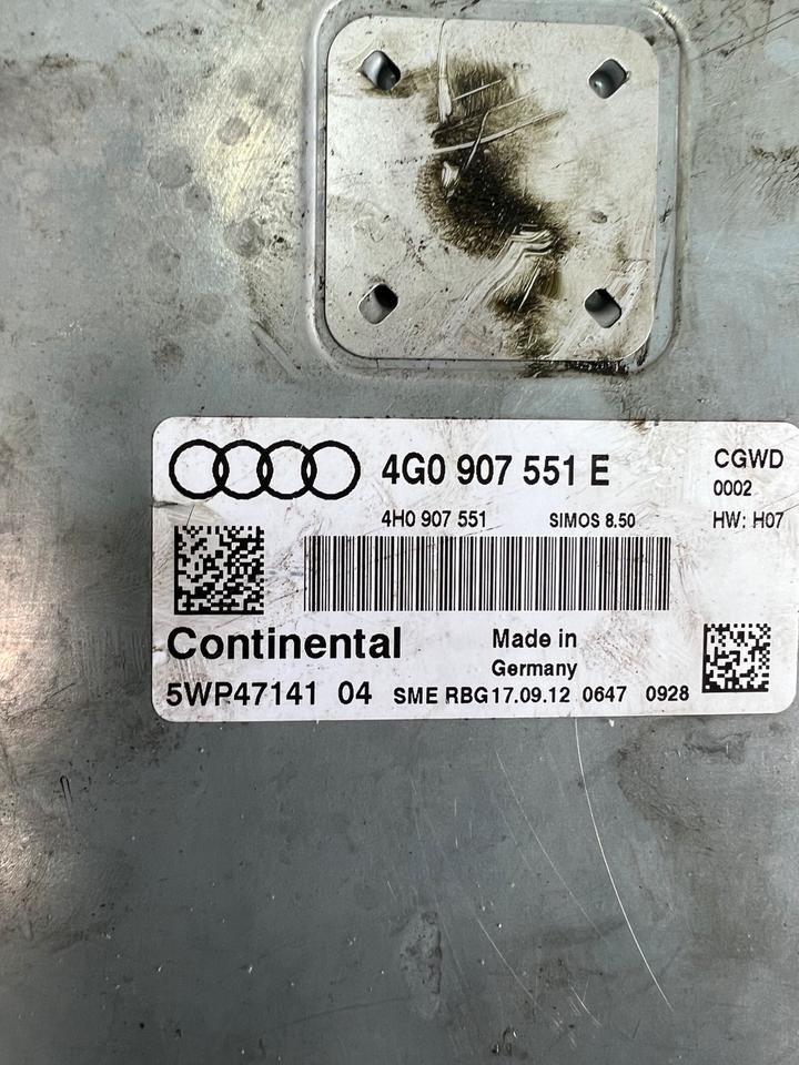Audi A6 4G A7 Motorsteuergerät Steuergerät Modul 4G0907551E – Bild 3