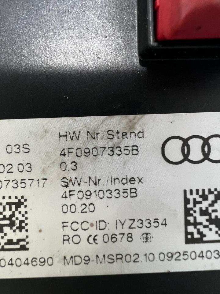 Audi A6 4F Elektronisches Modul Steuergerät 4F0907335B – Bild 4