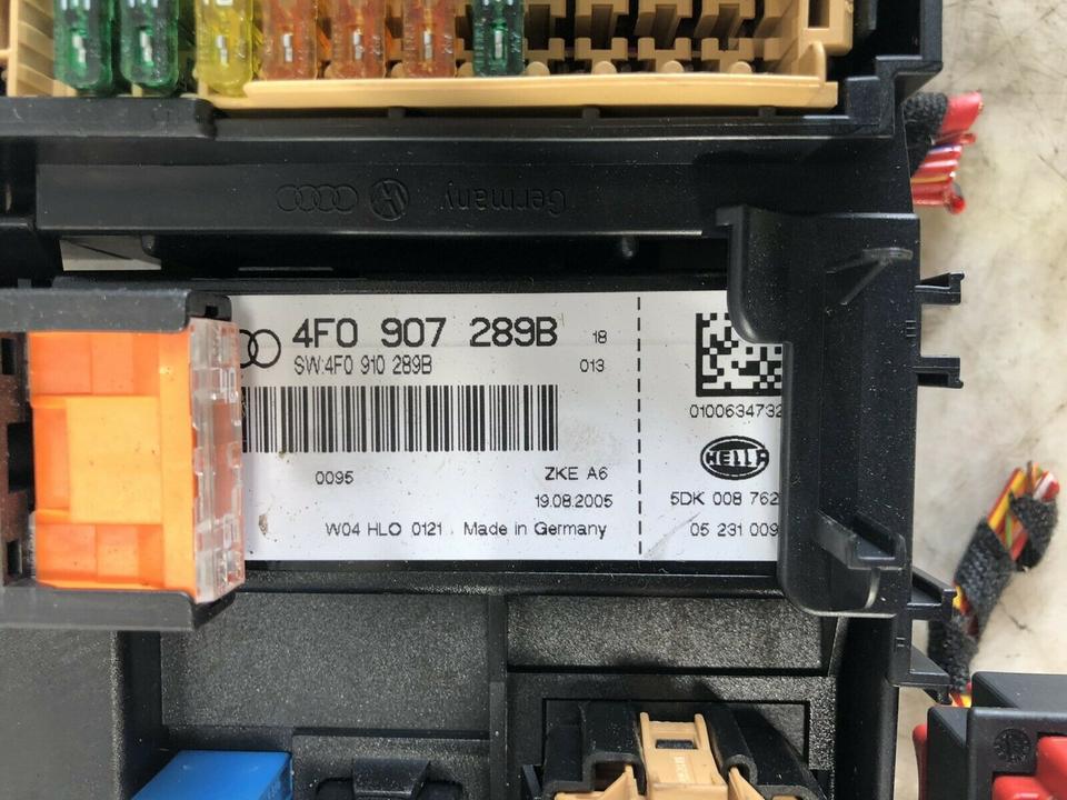 Audi A6 4F C6 Bordnetzsteuergerät Steuergerät 4F0907289G – Bild 3