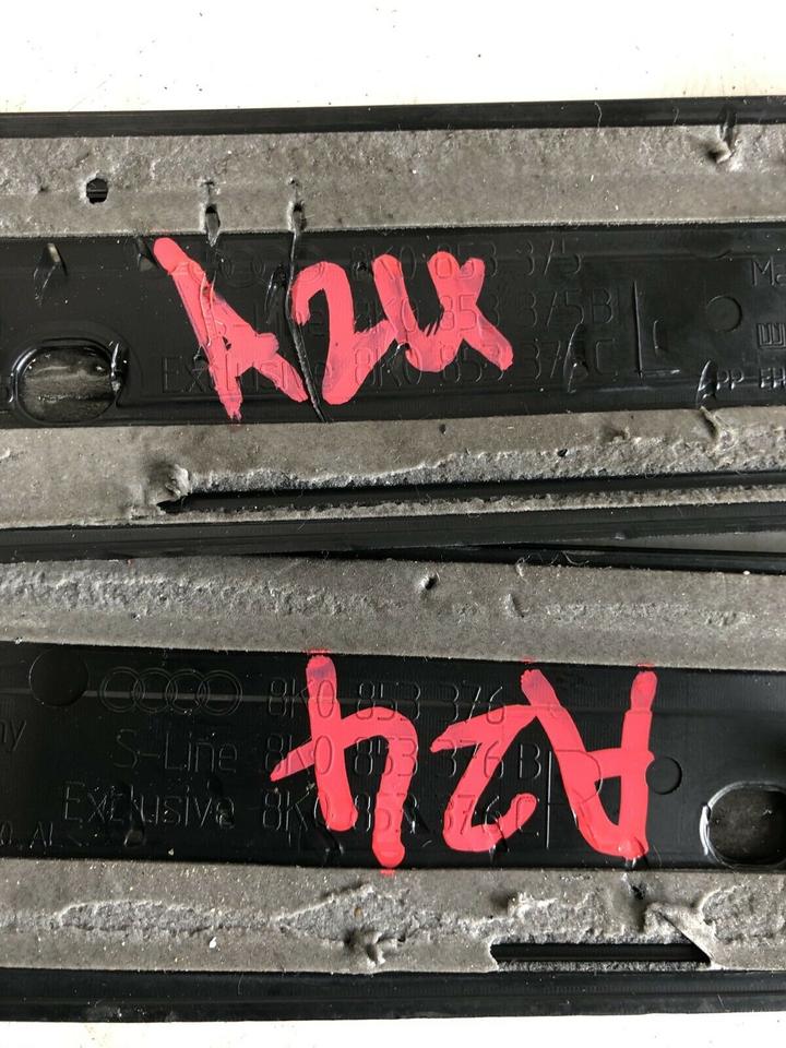 Audi S4 8K Einstiegsleisten Leisten 8K0853375 8K0853374 – Bild 5