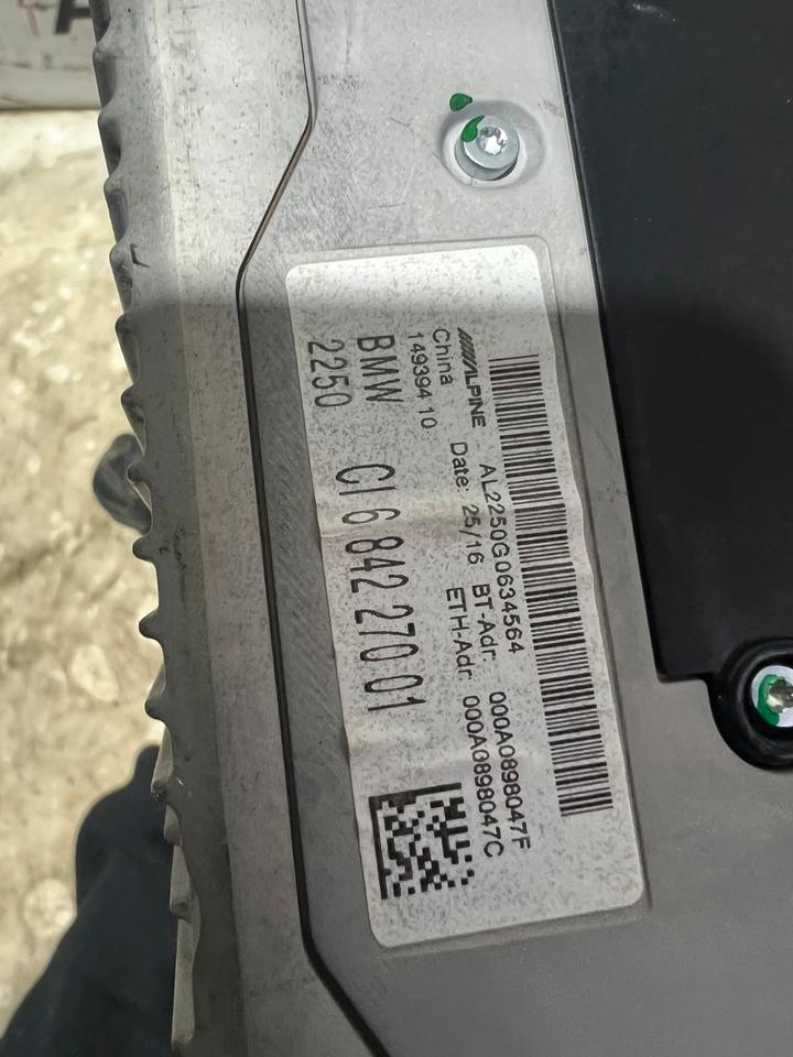 Mini Cooper F54 F55 F56 F57 Bluetooth Rechner Navi Radio 6842270 – Bild 5