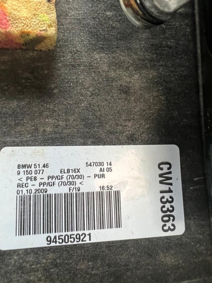 BMW 7er F01 Hutablage Sonnenschutzrolle Rollo Hinten 9129056 – Bild 15