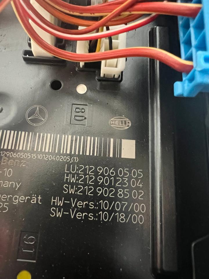 Mercedes S Klasse W221 Steuergerät Sicherungskasten 2129060505 – Bild 6