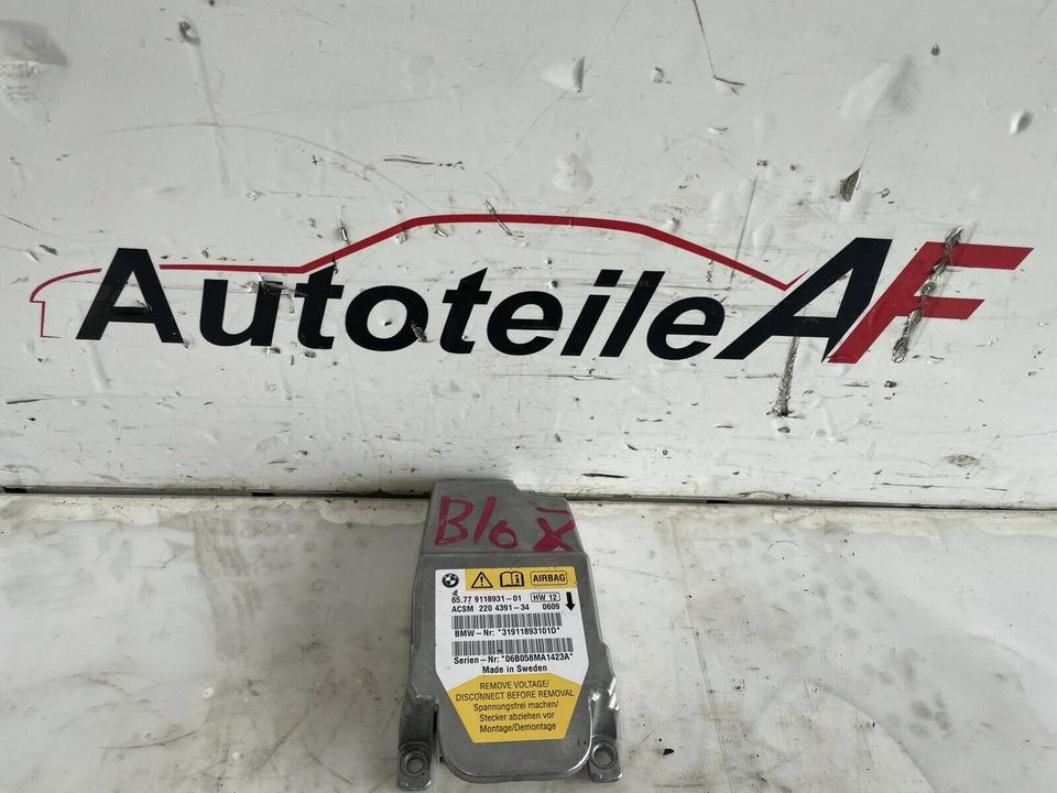 BMW 5er E60 E61 Airbagsteuergerät Airbag Steuergerät 9118931