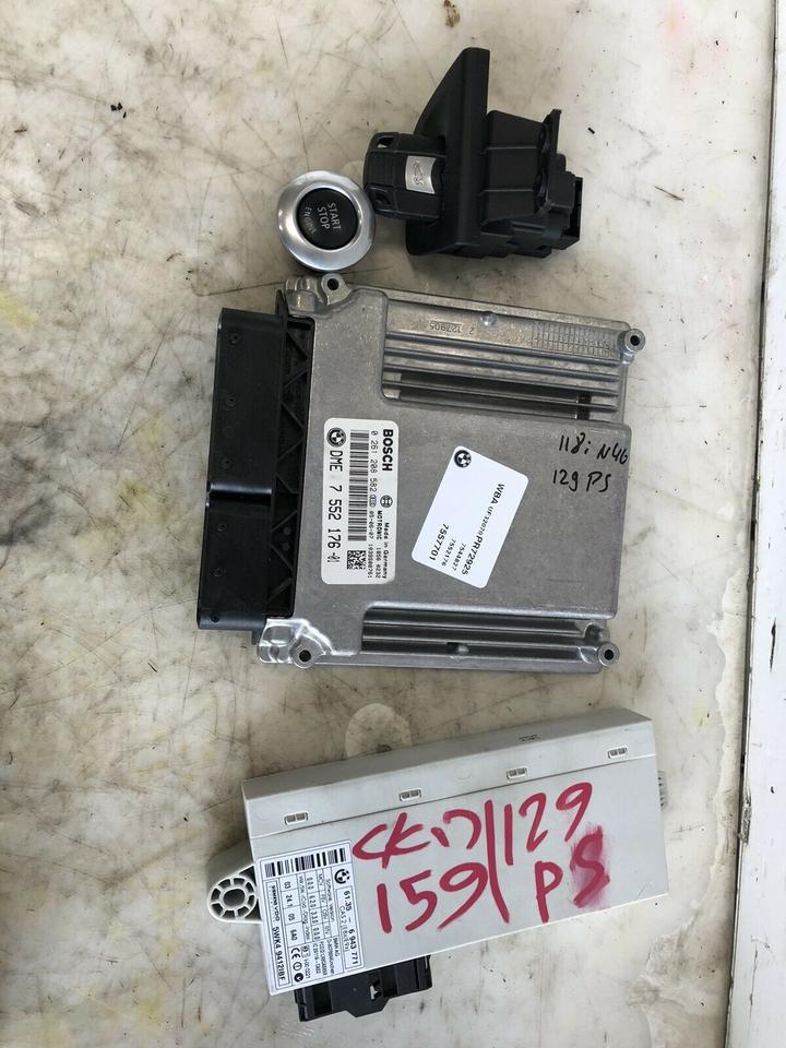Bmw 1er 3er E87 E90 129PS N46 Motorsteuergerät 7552176 – Bild 2