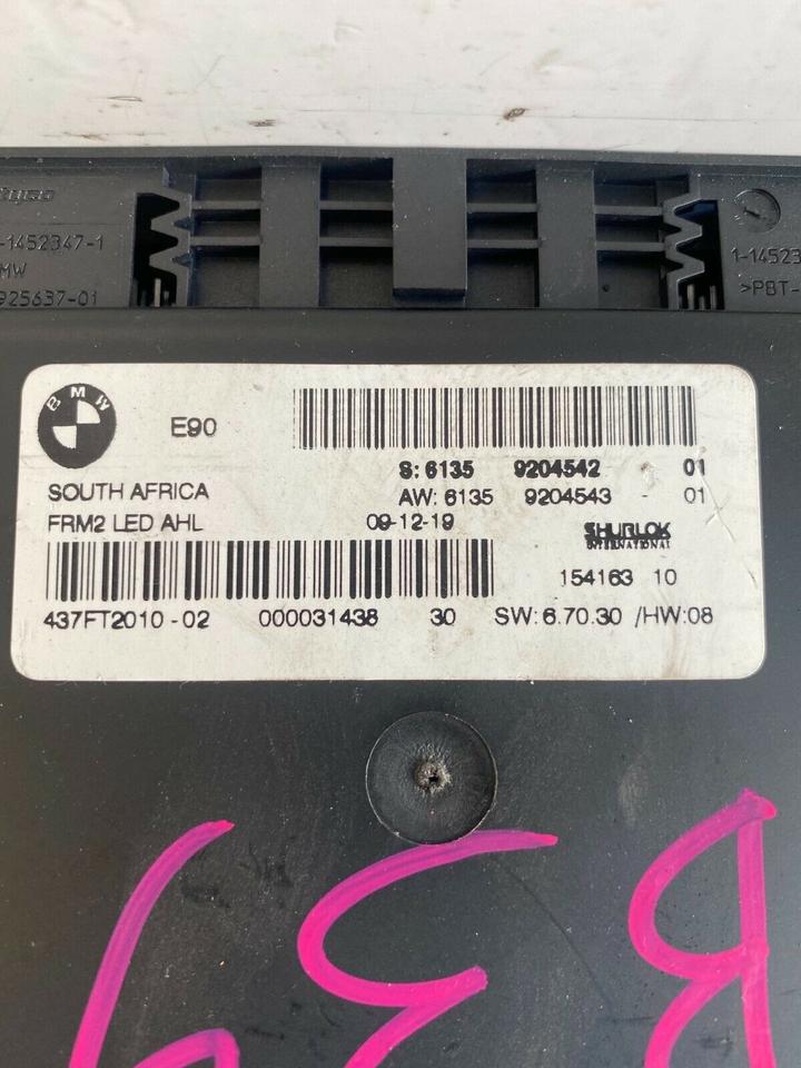 BMW 3er E90 E91 Licht Control Steuergerät Modul 6135920450 – Bild 2