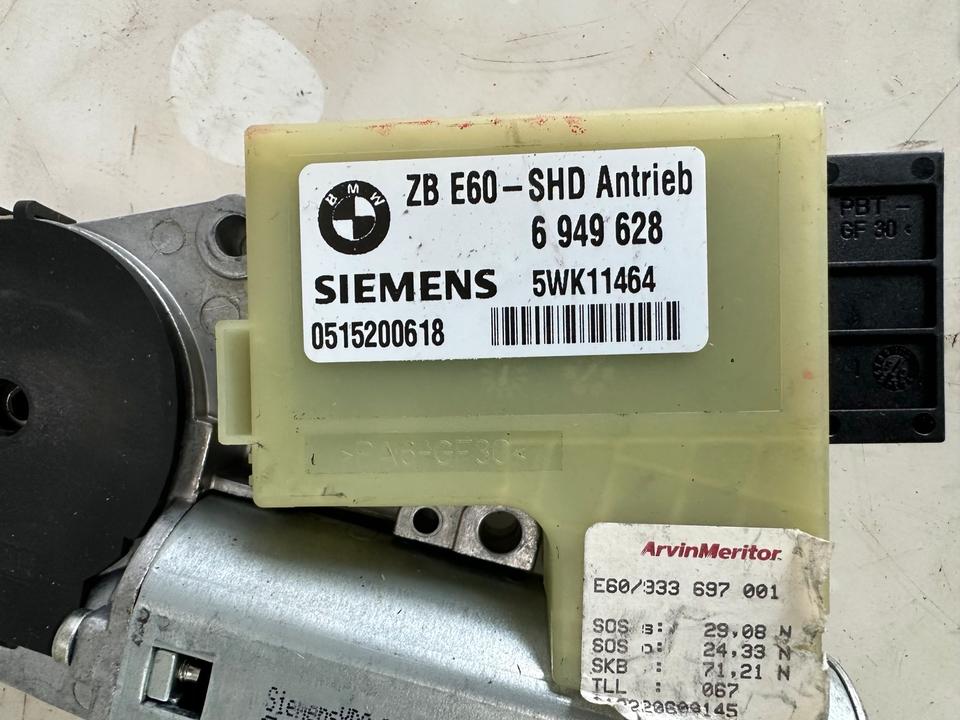 BMW 5er E60 Schiebedachmotor Schiebedach Steuergerät 6949628 – Bild 4