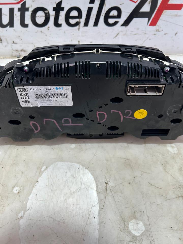Audi A5 8T Tacho Tachometer Kombiinstrument 8T0920930B – Bild 5