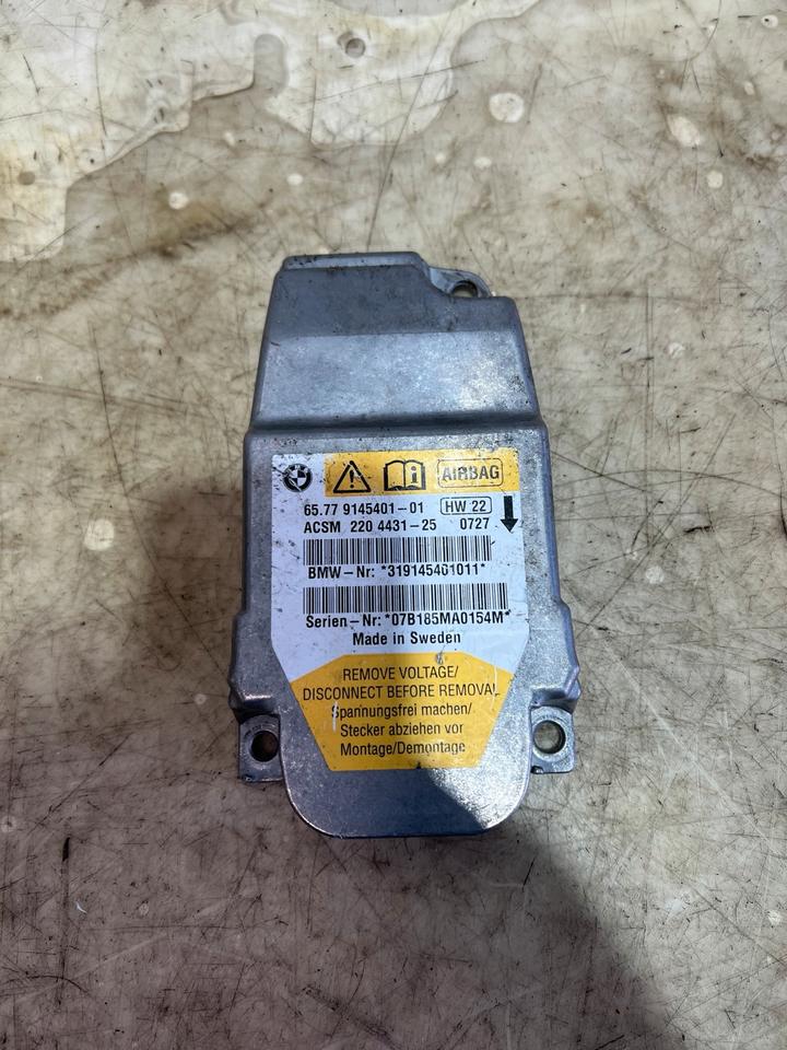 BMW 5er E60 E61 Airbagsteuergerät Steuergerät 9145401 – Bild 2