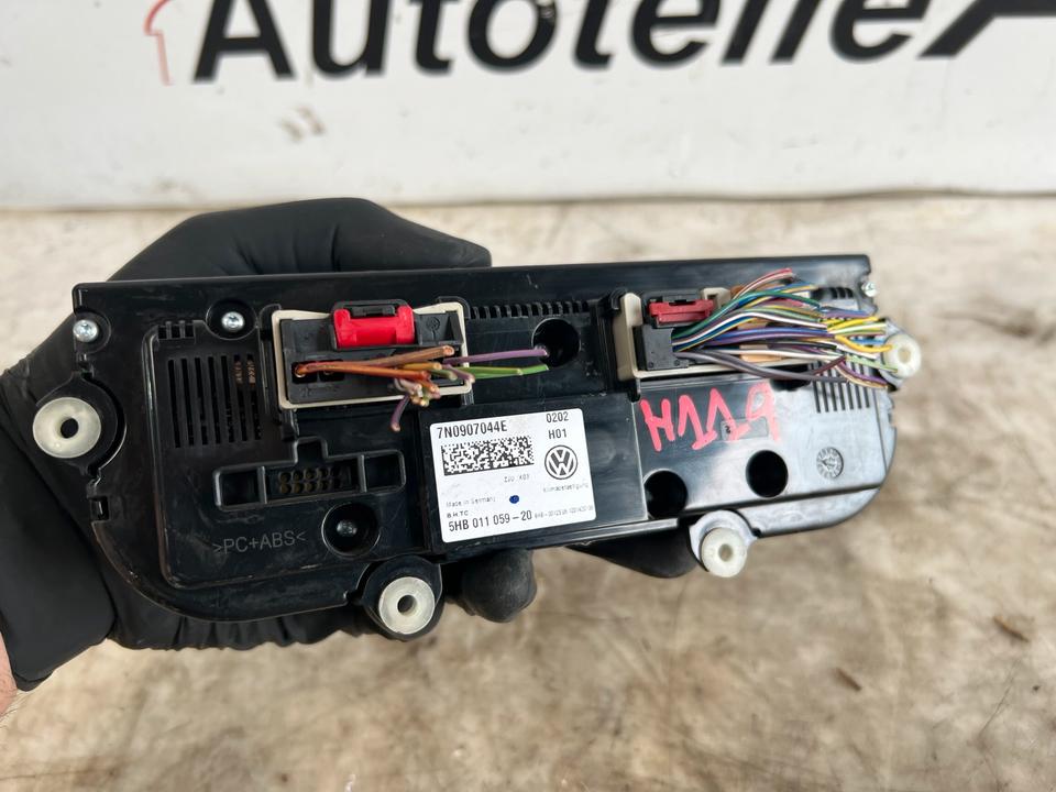 VW Sharan II 7N Klimabedienteil Klimabetätigung 7N0907044E – Bild 4