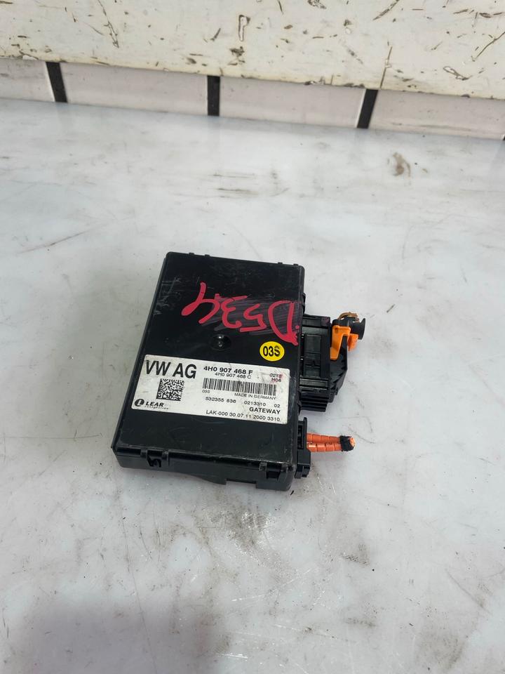 Audi A8 4H Gatewaysteuergerät Gateway Steuergerät 4H0907468F – Bild 2