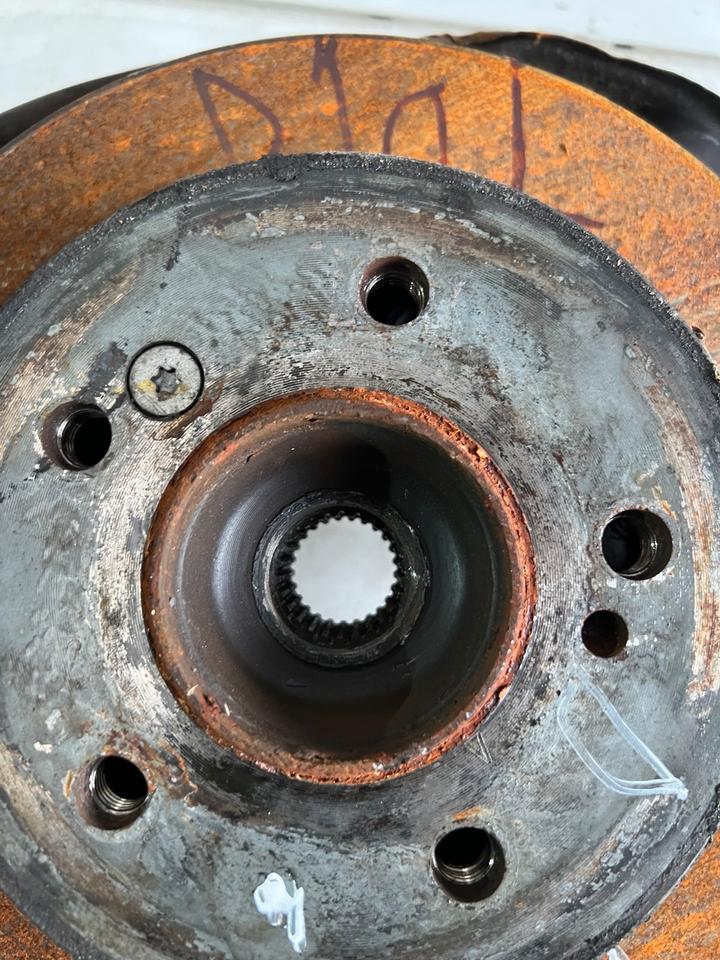 Mercedes SLK R171 Achsschenkel Radnabe Bremssattel Hinten Links – Bild 4