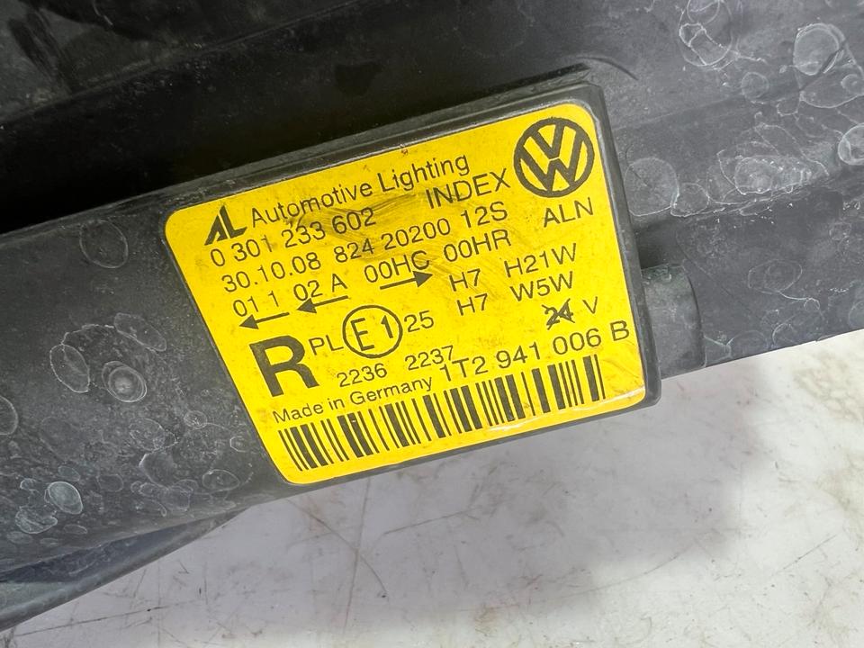 VW Touran 1T2 GP1 Frontscheinwerfer Scheinwerfer Vorne – Bild 9