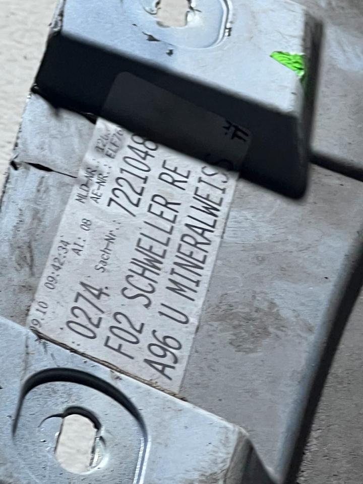 BMW 7er F02 Seitenschweller Schweller Rechts Links A96 – Bild 19