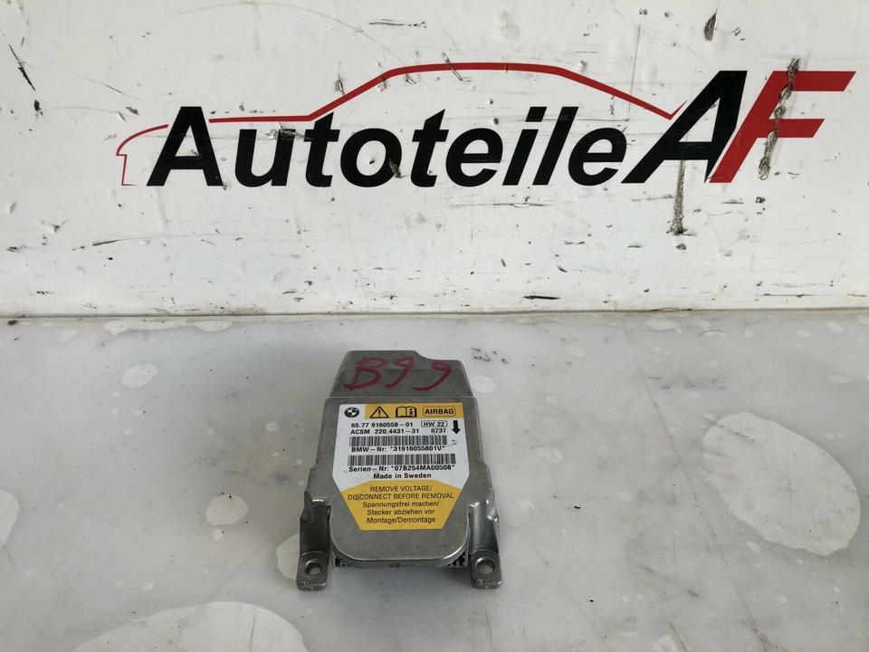 BMW 5er E60 E61 Airbag Steuergerät 9160558