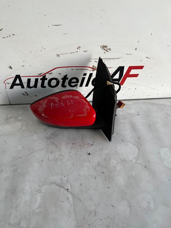 VW Polo 6r Außenspiegel Spiegel Rechts LP3G