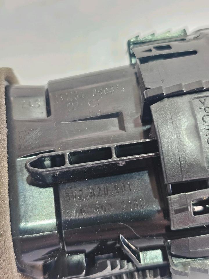 Audi A3 8V Luftausströmer Lüftungsdüse Luftdüse 8V0820901 – Bild 5