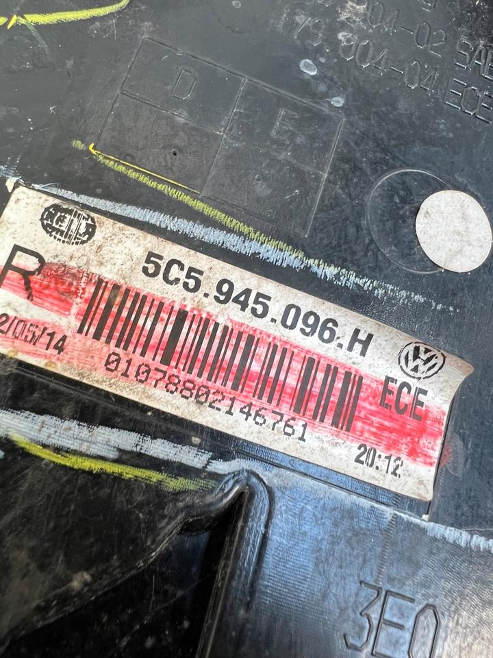 VW Beetle 5C Heckleuchte Rückleuchte Leuchte Hinten Rechts – Bild 7
