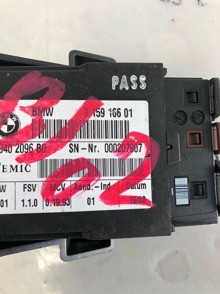 BMW 5er E60 E61 Sitzmodul Sitzheizung Steuergerät 915916601 – Bild 3