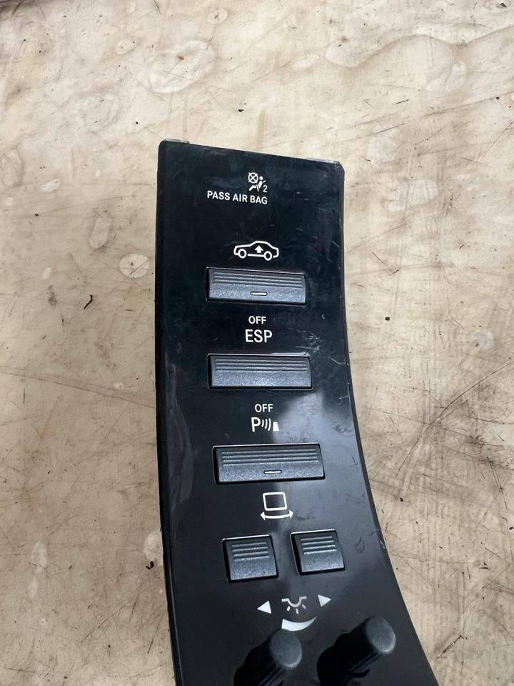 Mercedes W221 Schalterleiste ESP Park Assist Schalter A2218701558 – Bild 4