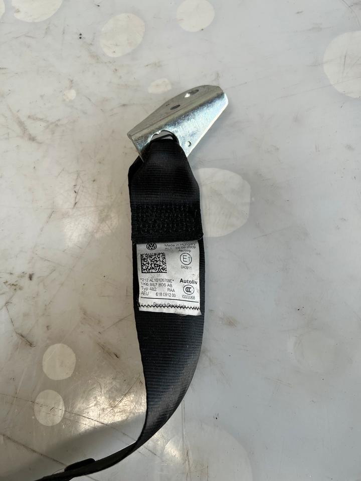 VW Golf 5 V Sicherheitsgurt Gurt Rechts Links 1K6857805 1K6857806 – Bild 9