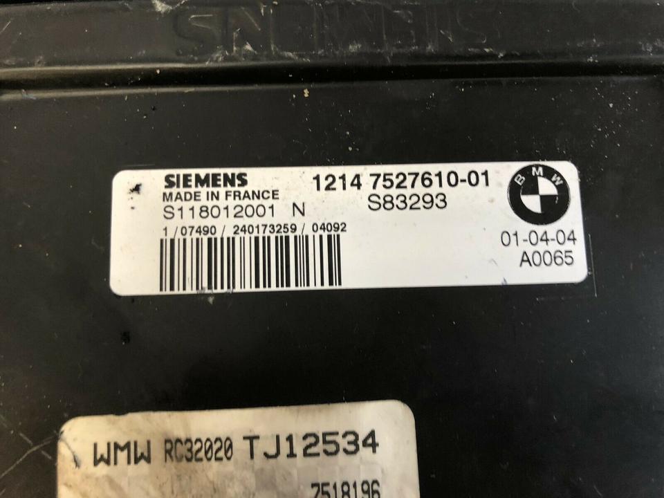 Mini R50 R52 R53 Steuergerät Motorsteuergerät 7527610 – Bild 2