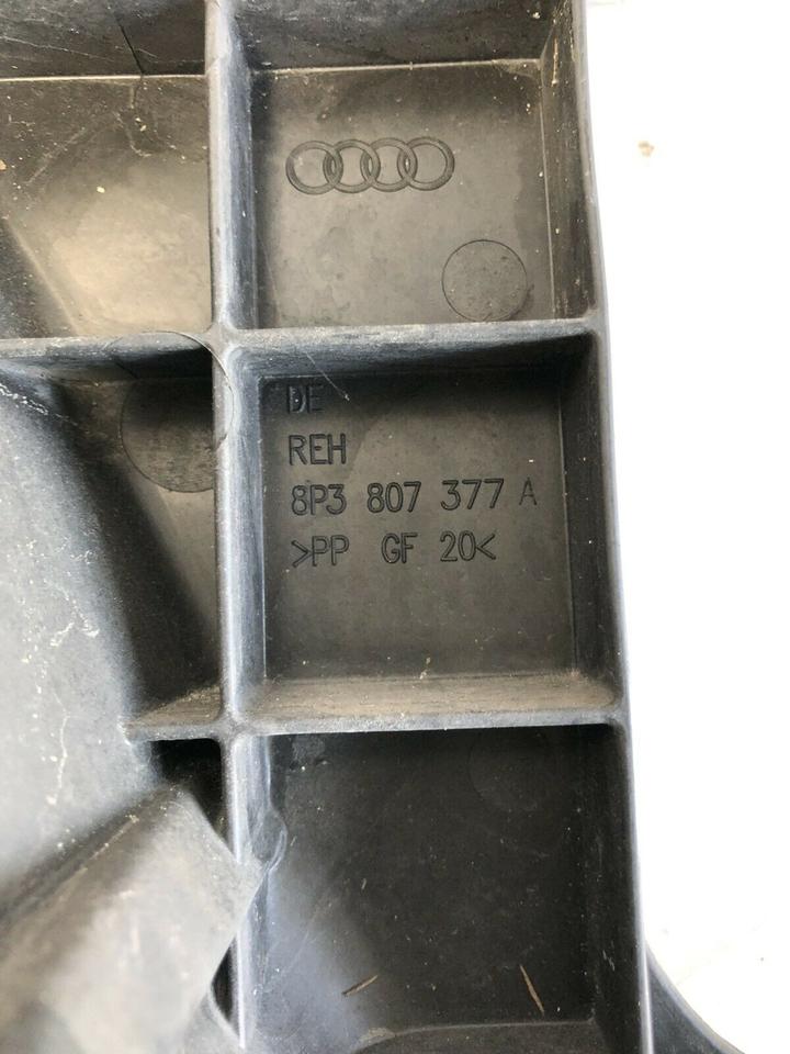 Audi A3 8P Stoßstangenhalter Führung Hinten Rechts 8P3807378 – Bild 4