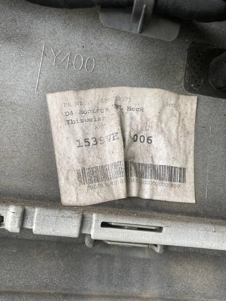 Audi A8 4H Limousine Stoßstange Heckschürze Hinten LY9C – Bild 15