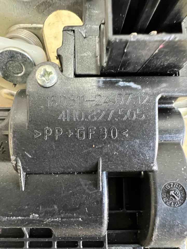 Audi A8 A6 4G 4H Heckklappenschloss Schloss Hinten 4H0827505 – Bild 3