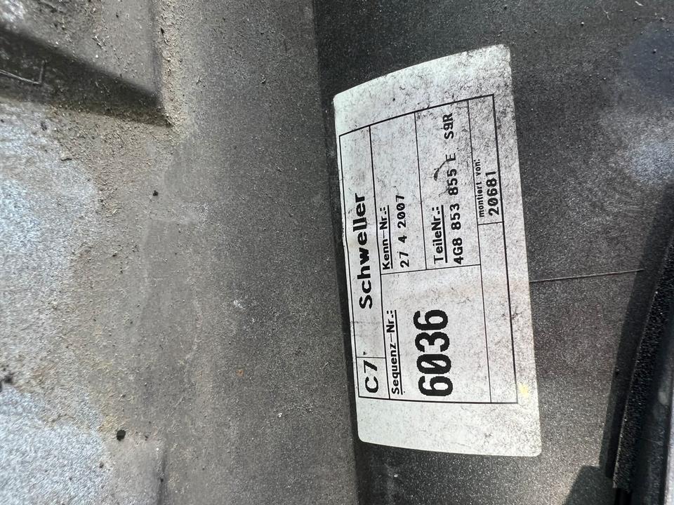 Audi A7 C7 4G S line Seitenschweller Schweller Rechts LS9R – Bild 8