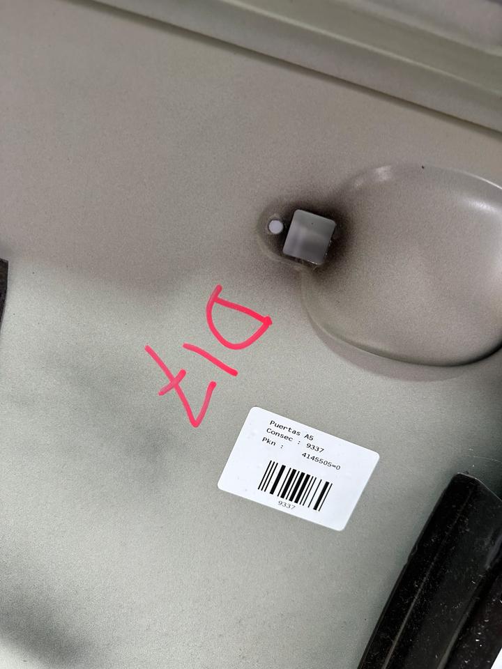 VW Golf 5 V 6 VI Variant Türblatt Türblech Vorne Rechts LC9X – Bild 10